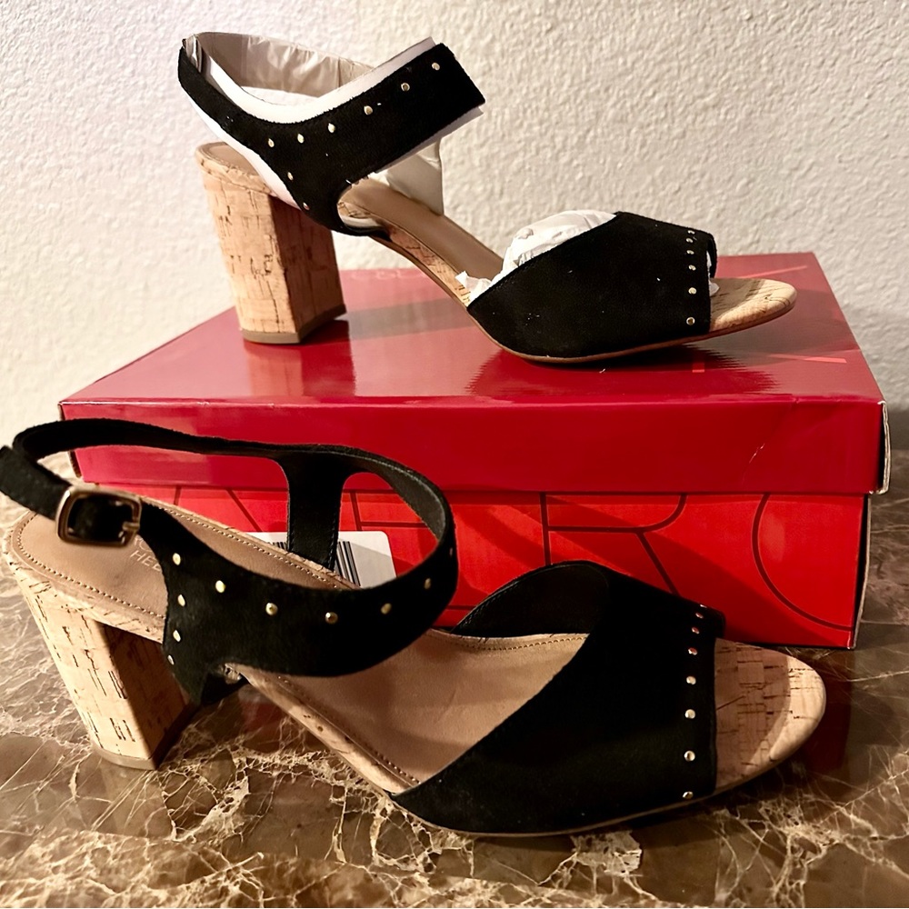 Aerosoles faux suede heels, women’s size 12.